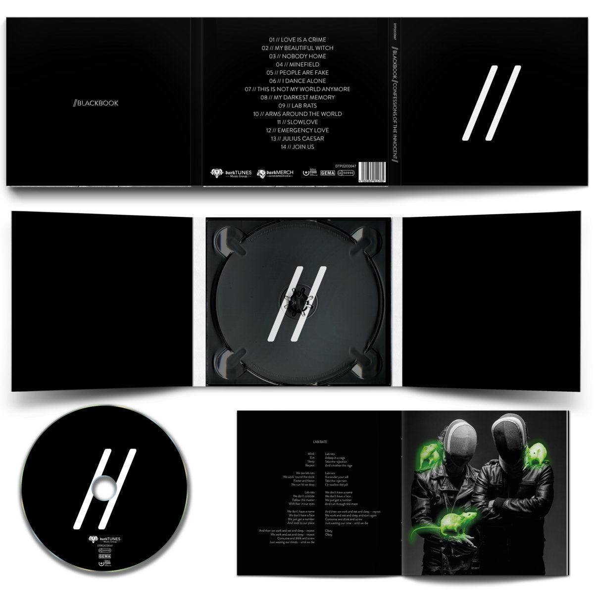 BLACKBOOK - Confessions Of The innocent (Lim. Digipac CD)