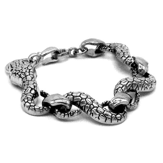 Bracelet - Silver Snake