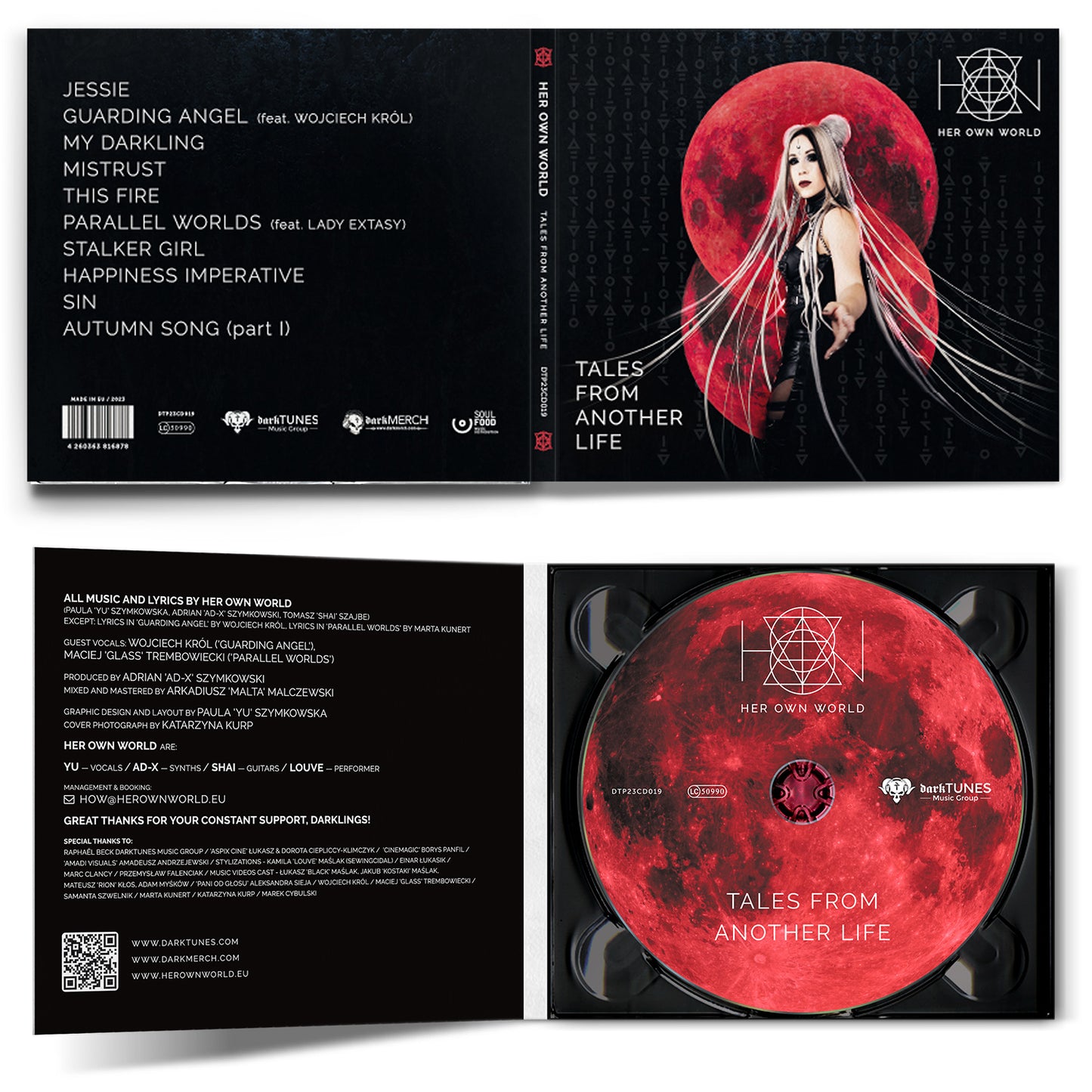 Bundle Man - HER OWN WORLD - Tales From Another Life (Lim. Digipac + T-Shirt)