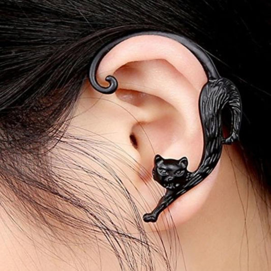 Earring - Black Cat