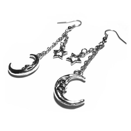 Earrings - Moonstars