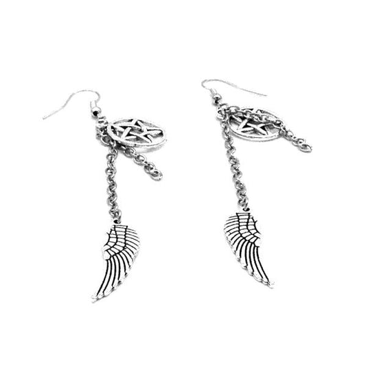 Earrings - Witch Angel