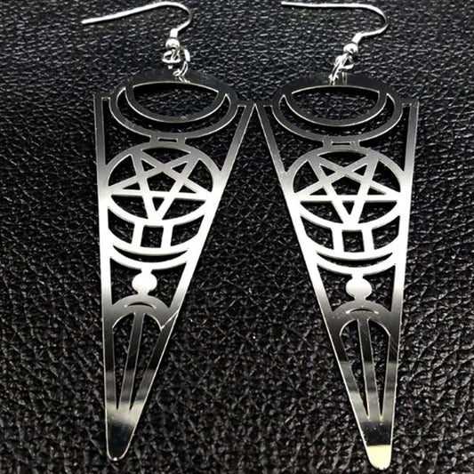 Earrings - Witch Triangle