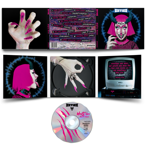 EXTIZE - MonStars Remixes (Lim. Digipak + Autograph Card)