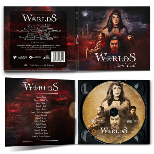 FOURTH CIRCLE - Worlds (Lim. Digipak)