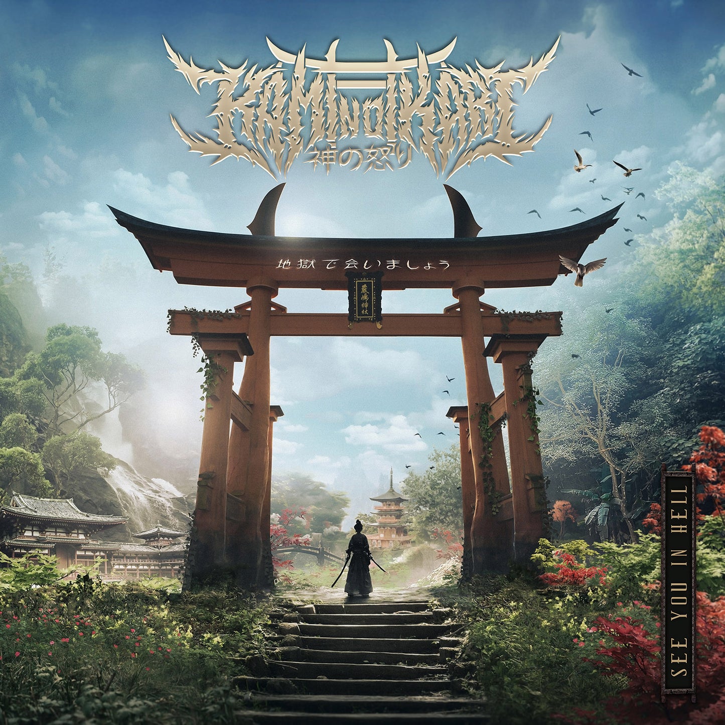 Bundle Man - KAMI NO IKARI - See You In Hell (Lim. Digipac CD + T-Shirt)