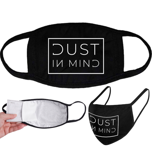 Face Mask - DUST IN MIND - Logo - CUSTOM
