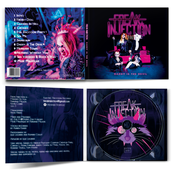 FREAK INJECTION - Daddy Is The Devil (Lim. Digipak)