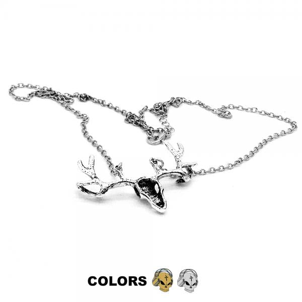 Necklace - Deer Skull