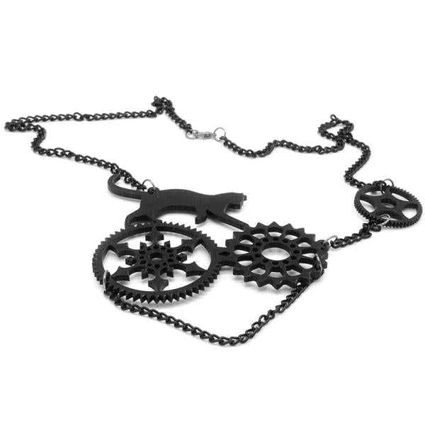 Necklace - Mechanic Cat