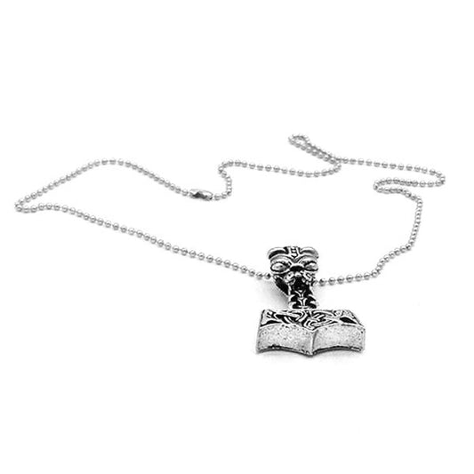 Necklace - Silver Thor Hammer