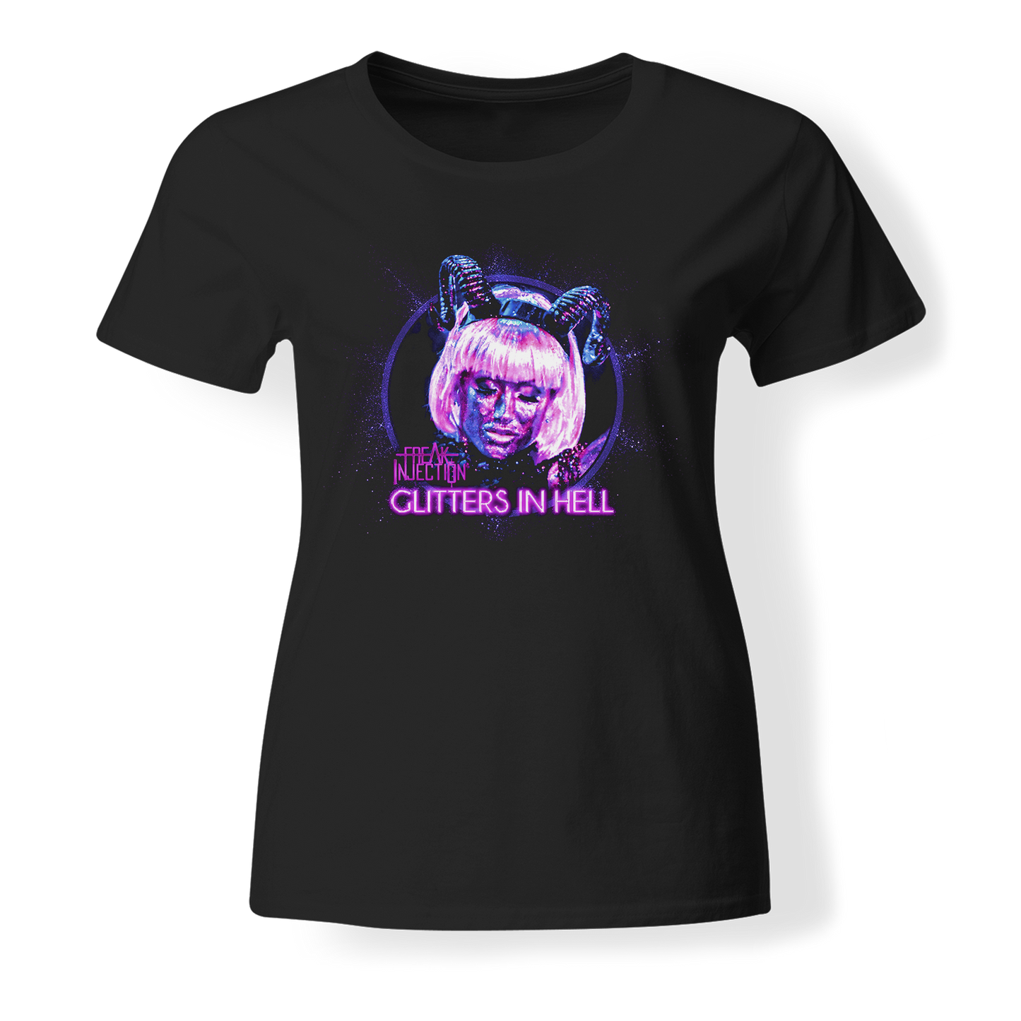 Bundle Girly - FREAK INJECTION - Daddy Is The Devil - Violet Edition (Lim. Digipak + T-Shirt