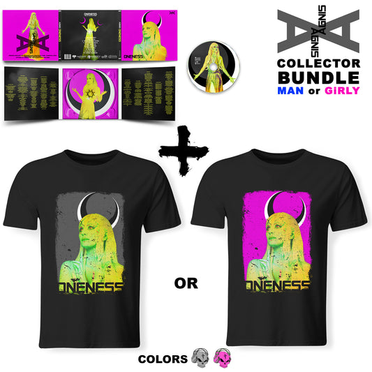 Bundle GIrly - AGNIS - ONENESS - Grey Edition (Lim. Digipak + T-Shirt)