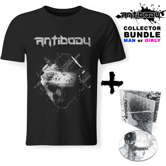 Bundle Girly - ANTIBODY - Never Quite Right (Lim. Digipac CD + T-Shirt)