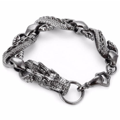 Bracelet - Silver Dragon