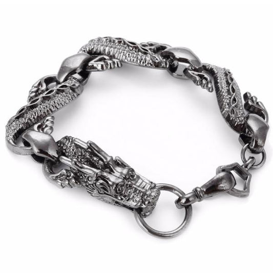 Bracelet - Silver Dragon