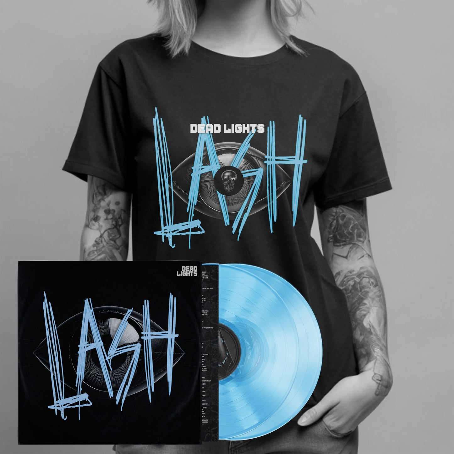 Bundle Girly - DEAD LIGHTS - LASH (Lim. Double Vinyl LP + Girly Shirt)
