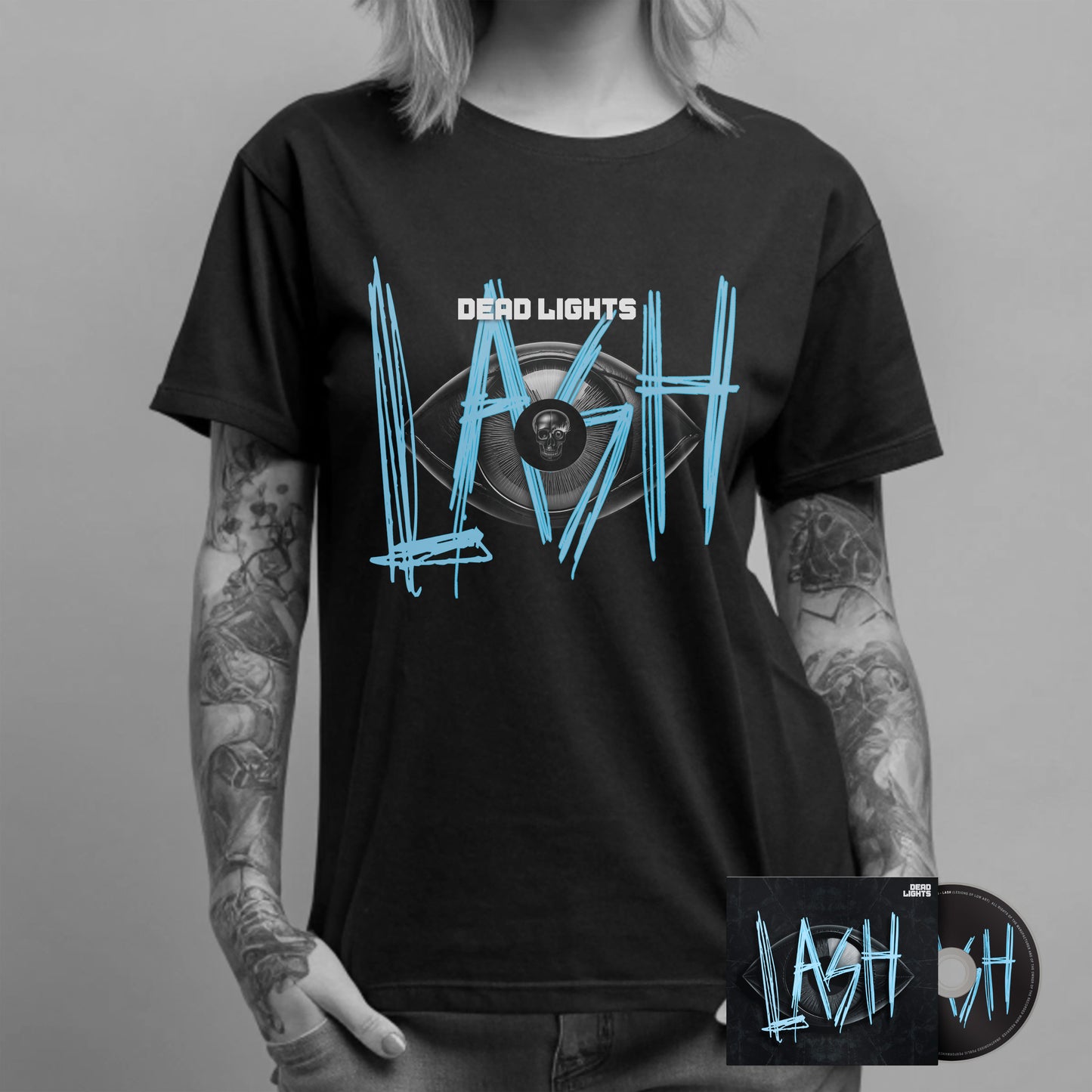 Bundle Girly - DEAD LIGHTS - LASH (Lim. Digipac CD + Girly Shirt)