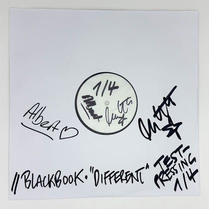 BLACKBOOK - Different (Ltd. 12" Black Vinyl LP) (ULTRA LIMITED TEST PRESSING)