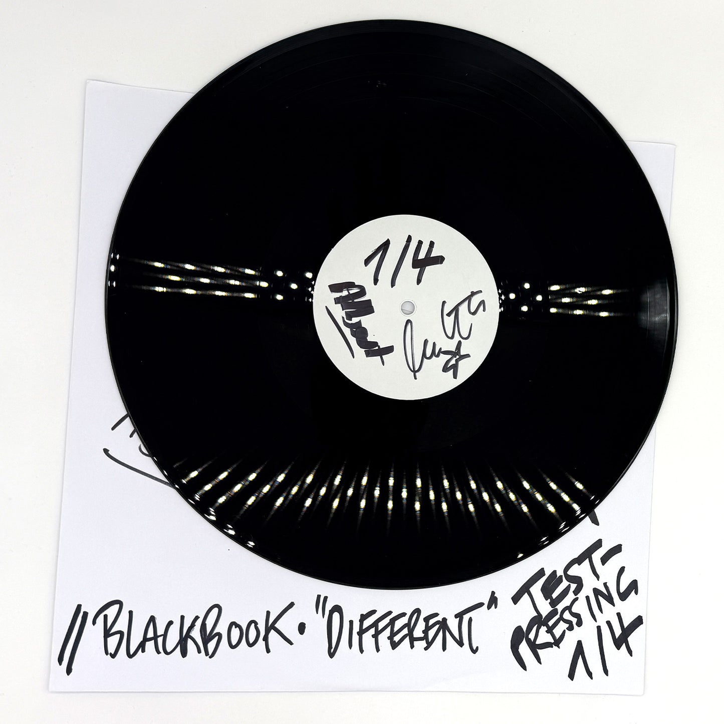 BLACKBOOK - Different (Ltd. 12" Black Vinyl LP) (ULTRA LIMITED TEST PRESSING)