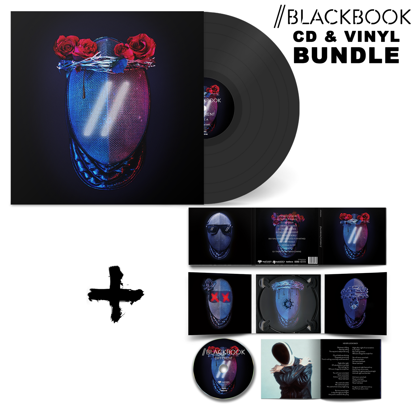 Bundle - BLACKBOOK - Different (Lim. Digipac CD + Lim. Vinyl LP)