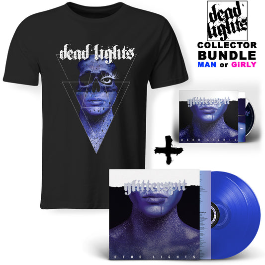 Bundle Girly - DEAD LIGHTS - Glitterspit (Lim. Double Vinyl + Digisleeve CD + T-Shirt)
