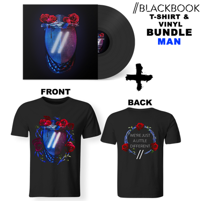 Bundle Man - BLACKBOOK - Different (Lim. 12" Vinyl LP + T-Shirt)