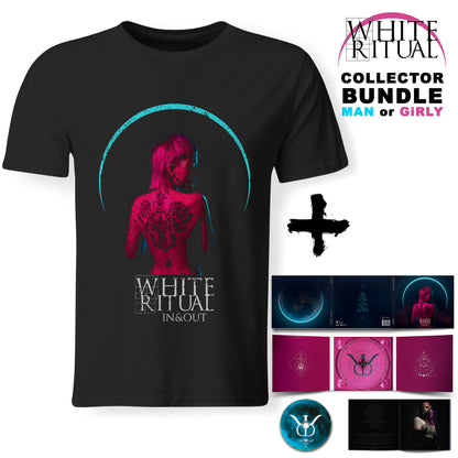 Bundle Girly - WHITE RITUAL - In & Out (Lim. Deluxe Digipak + T-Shirt)