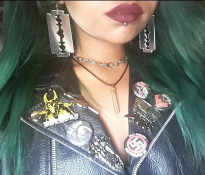 Earrings - Razorblade
