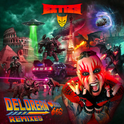 EXTIZE - DeLorean 666 Remixes (Lim. Digipac CD)