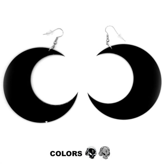 Earrings - Big Moon