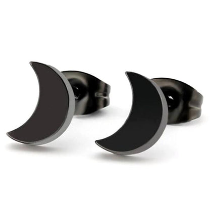 Earrings - Dark Moon