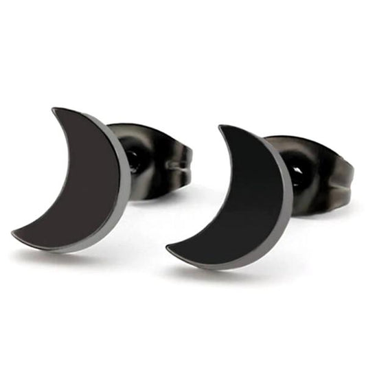 Earrings - Dark Moon