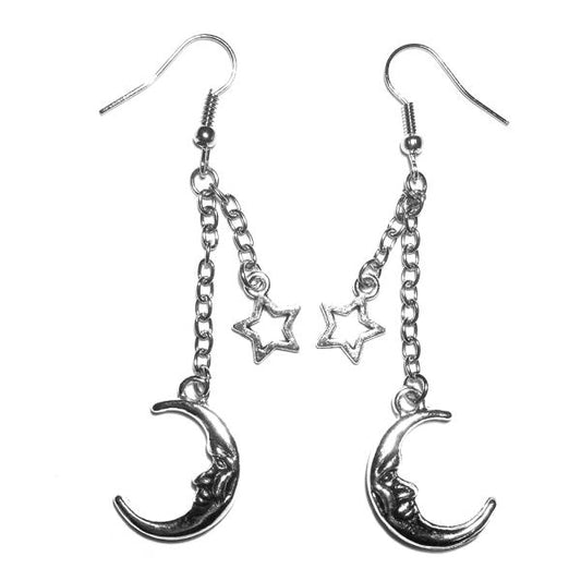 Earrings - Moonstars