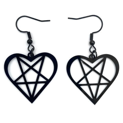 Earrings - Pentahearts