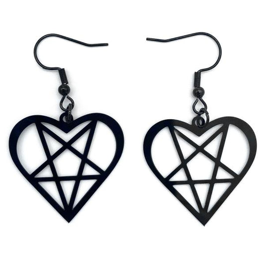 Earrings - Pentahearts