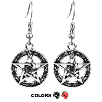 Earrings - Pentastones