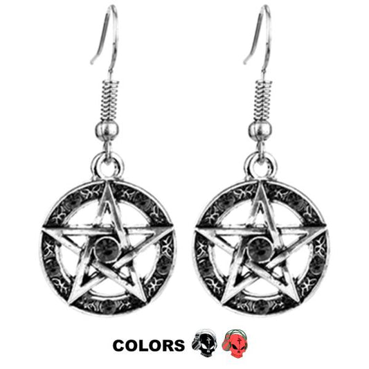Earrings - Pentastones