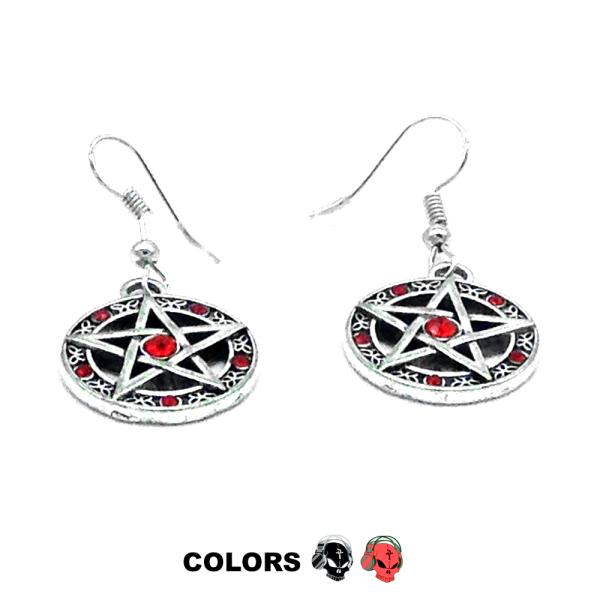 Earrings - Pentastones