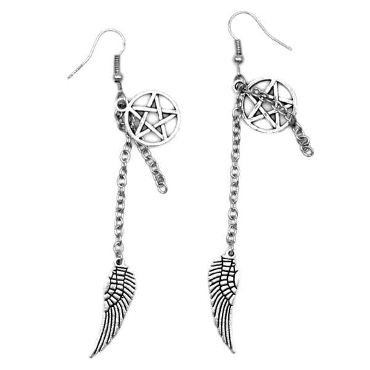 Earrings - Witch Angel