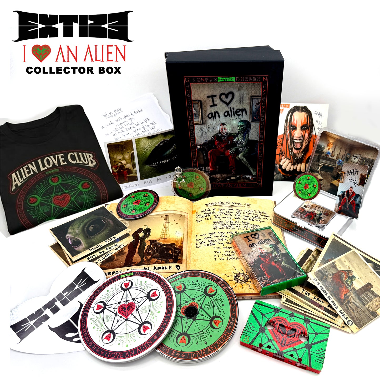 EXTIZE - I LOVE AN ALIEN (Limited Collector Box) (PREORDER)