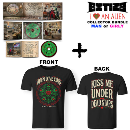 Bundle - EXTIZE - I LOVE AN ALIEN (Lim. Digipac CD + Collector T-Shirt) (PREORDER)