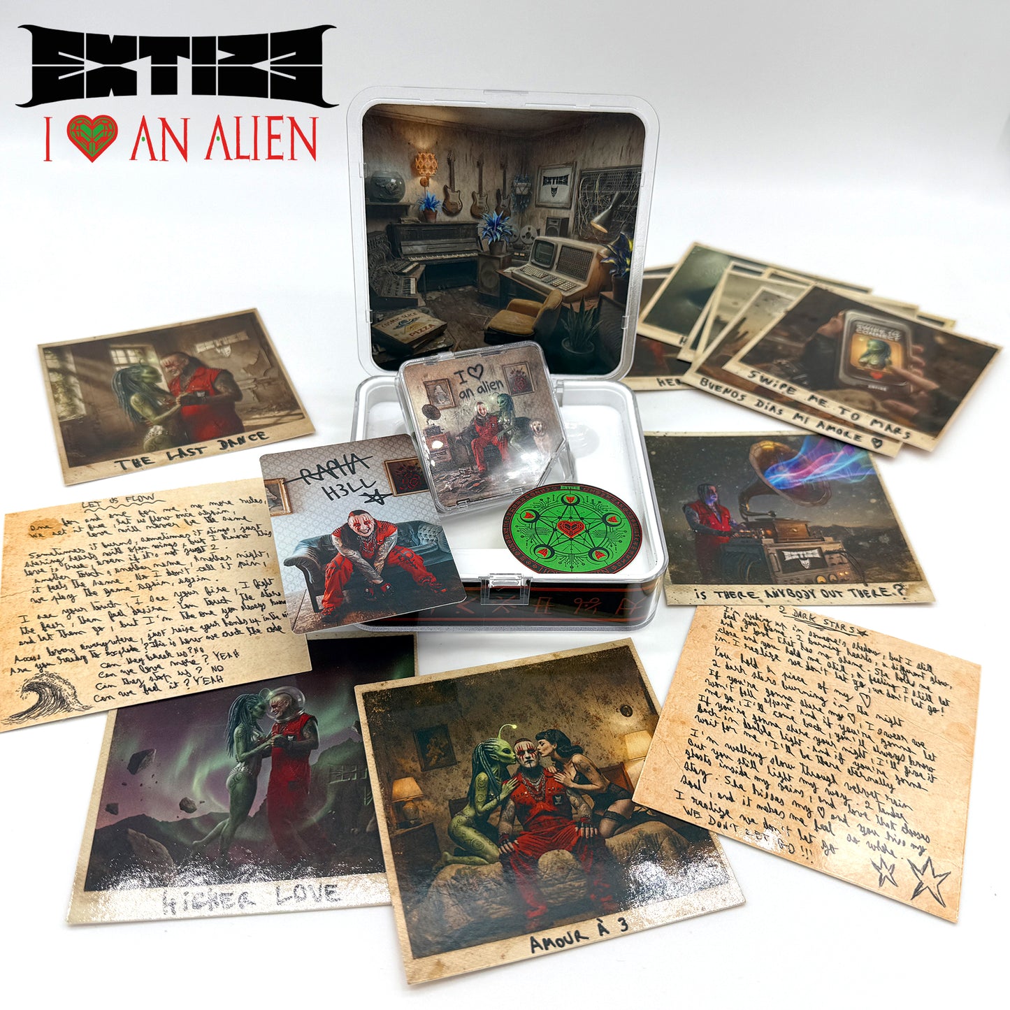 EXTIZE - I LOVE AN ALIEN (Limited Collector Box) (PREORDER)