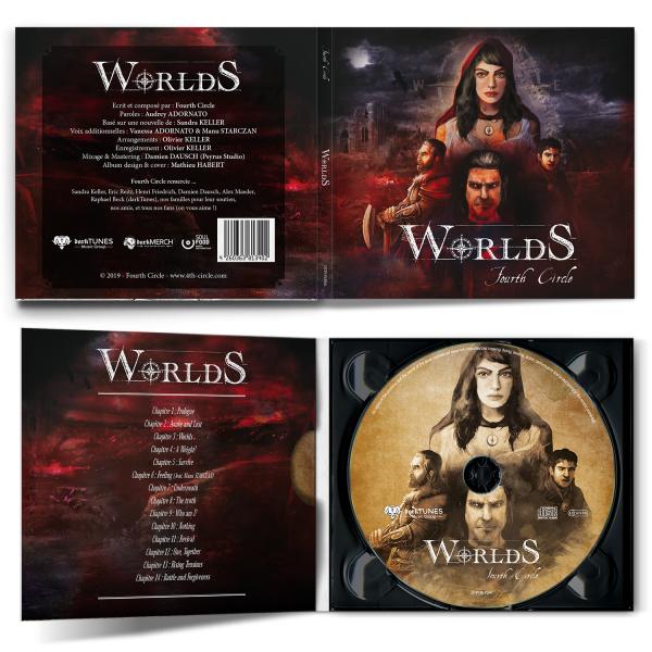 FOURTH CIRCLE - Worlds (Lim. Digipak)
