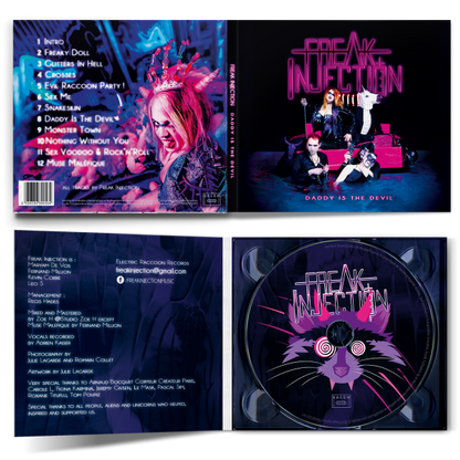 FREAK INJECTION - Daddy Is The Devil (Lim. Digipak)