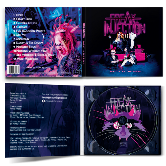 FREAK INJECTION - Daddy Is The Devil (Lim. Digipak)
