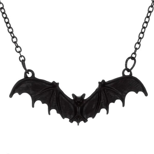 Necklace - Dark Bat