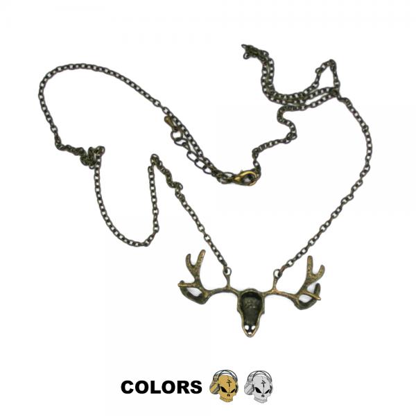 Halskette - Deer Skull