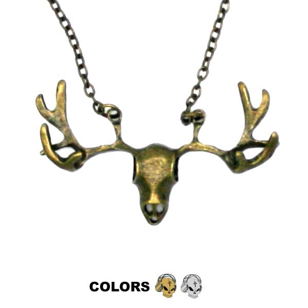 Halskette - Deer Skull