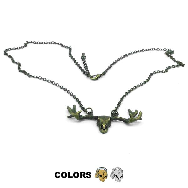 Halskette - Deer Skull